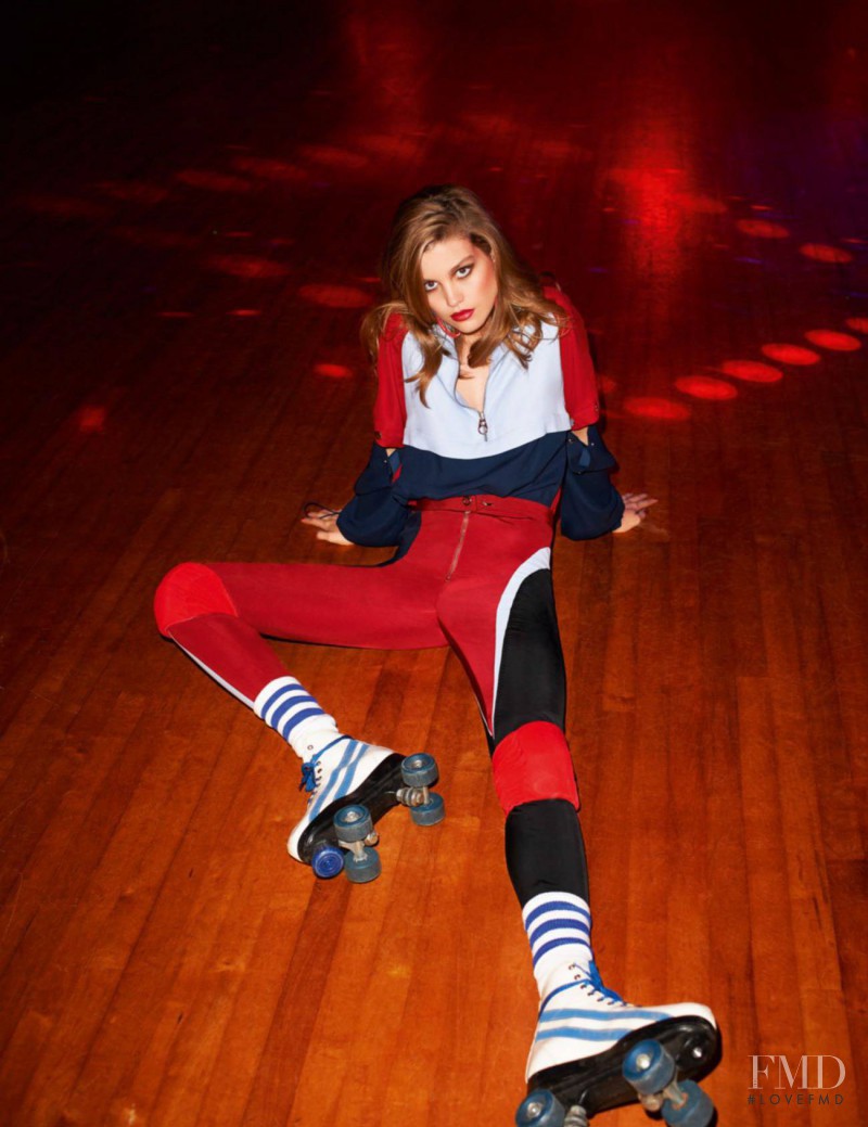 Luna Bijl featured in Roller Girl, March 2017