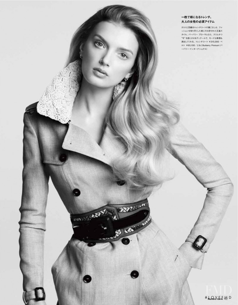 Lily Donaldson featured in Lily In The Moment, April 2012