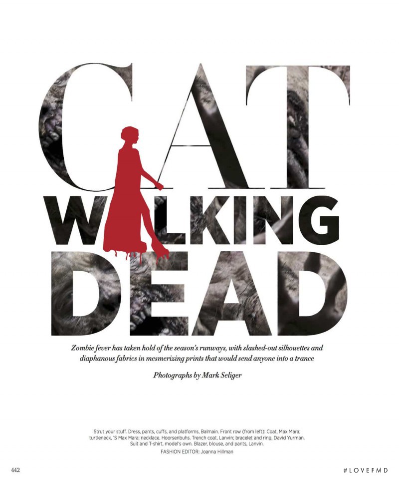Cat Walking Dead, March 2017