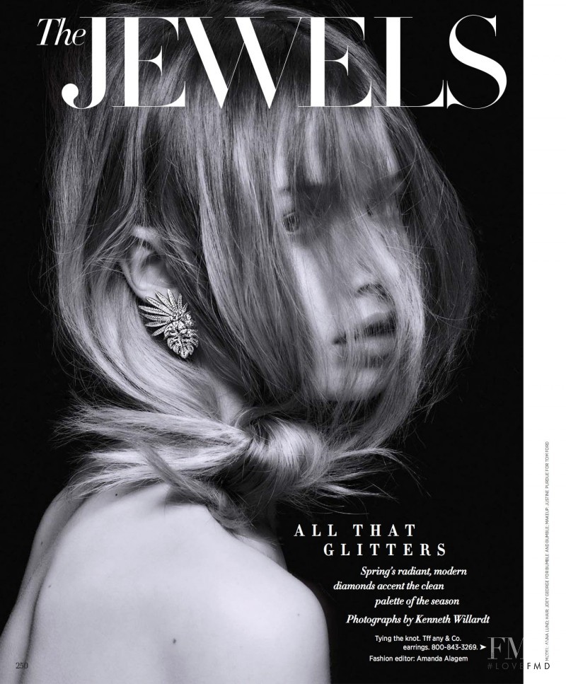 Anna Lund Sorensen featured in All That Glitters, March 2017