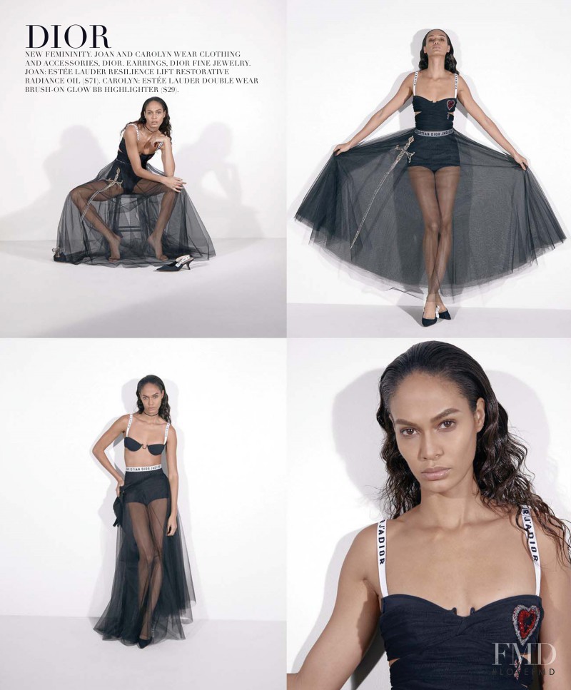 Joan Smalls featured in Carine On The Collections. A New Perspective, March 2017