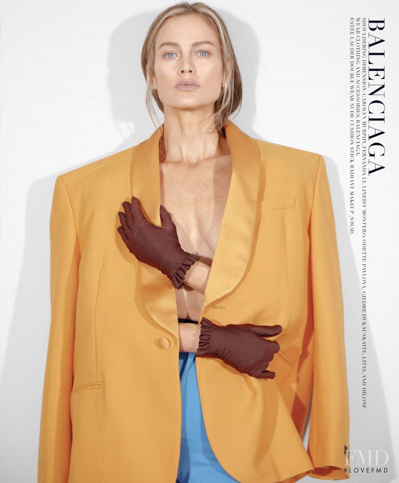 Carolyn Murphy featured in Carine On The Collections. A New Perspective, March 2017