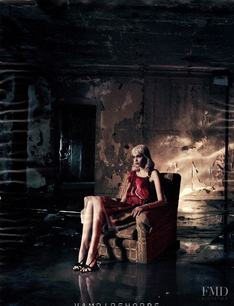 Abbey Lee Kershaw featured in As she waits, March 2012