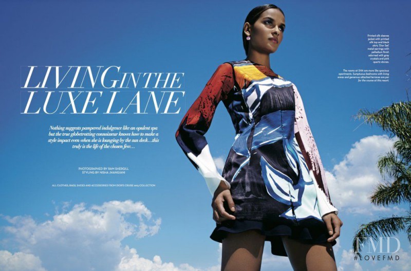 Gracie Carvalho featured in Living In The Luxe Lane, May 2015