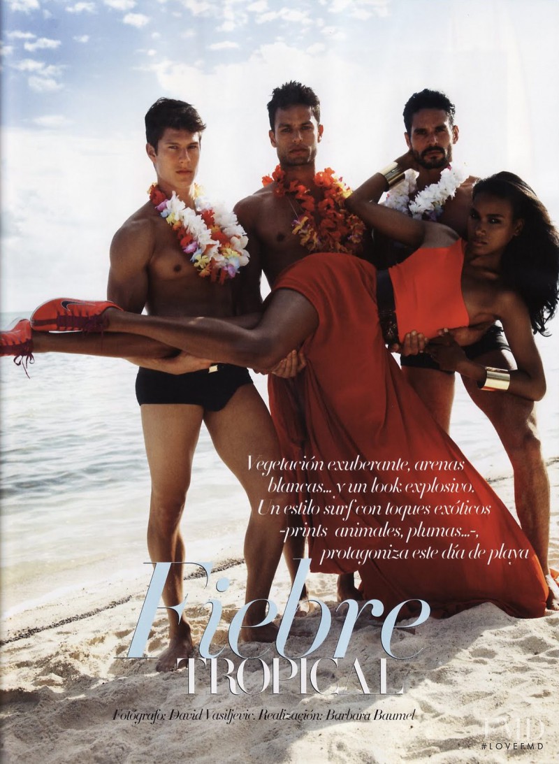 Arlenis Sosa featured in Fiebre Tropical, April 2011