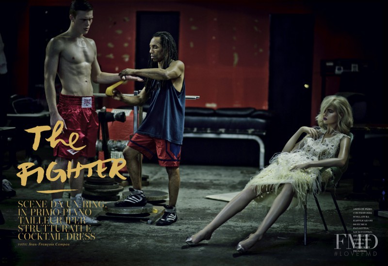 Alyona Subbotina featured in The Fighter, March 2012