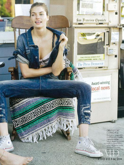 Jessica Hart featured in 101, August 2011