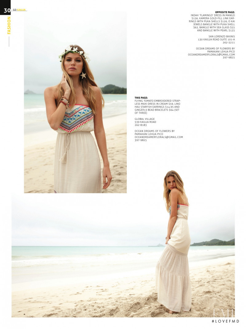 Genevieve Rokero featured in Dream a little Dream, February 2014