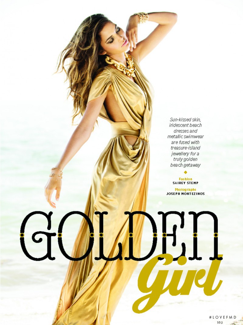 Rachell Vallori featured in Golden Girl, August 2014