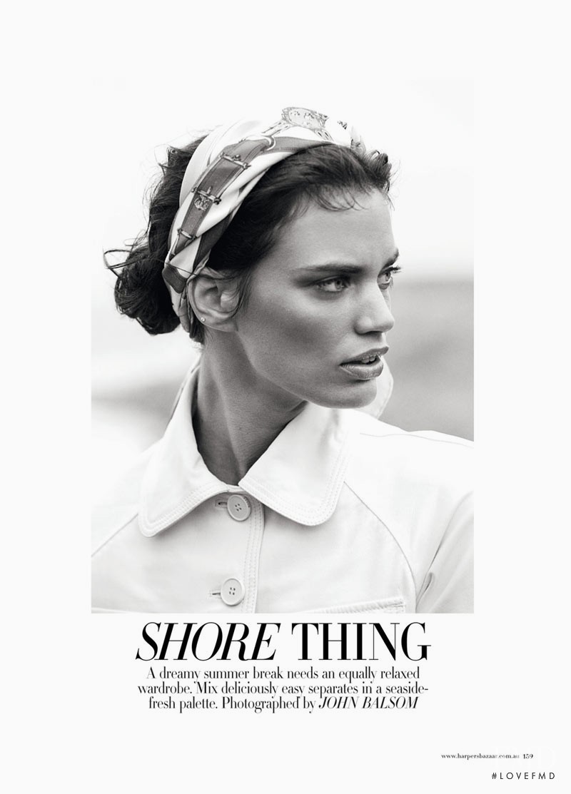 Rianne ten Haken featured in Shore Thing, December 2011