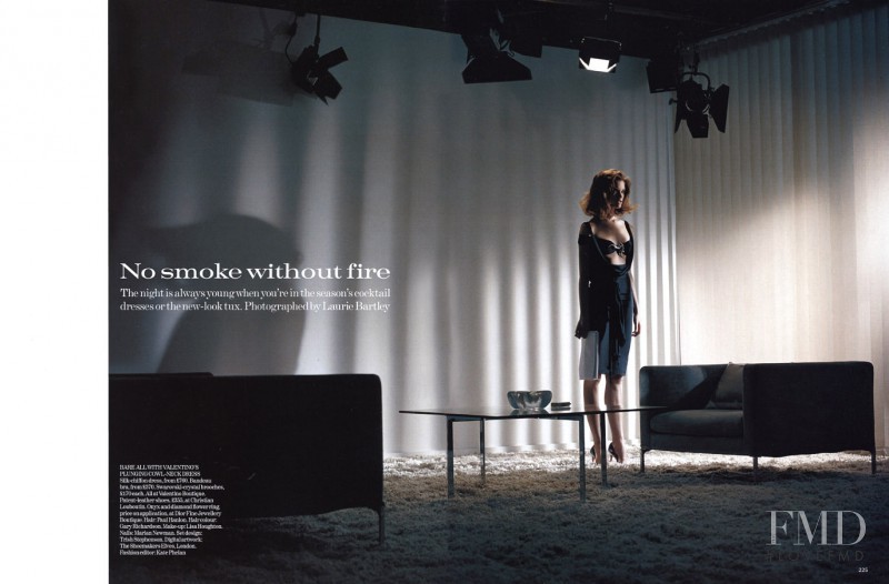 Rianne ten Haken featured in No Smoke Without Fire, November 2004