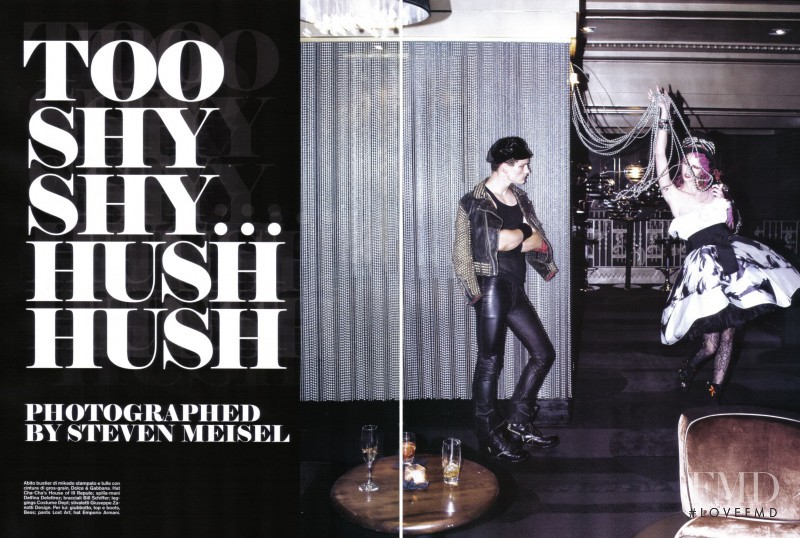 Karlie Kloss featured in Too Shy Shy... Hush Hush, October 2009