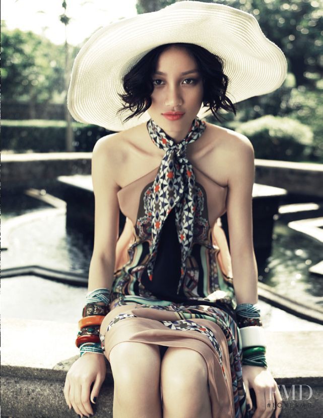 Meng Huang featured in Eden Roc, January 2012