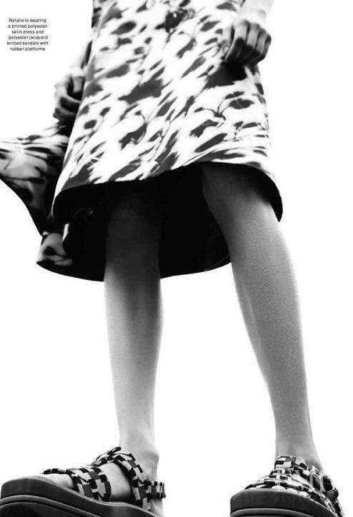 Natalie Westling featured in Miuccia Prada, February 2017