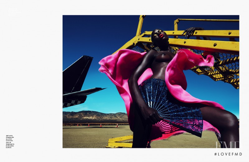 Ajak Deng featured in Razz Matazz, March 2011
