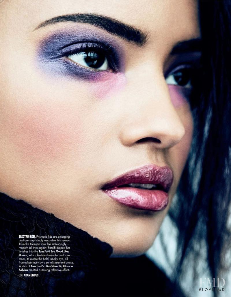 Malaika Firth featured in Beauty: Pinks & Purples, March 2017