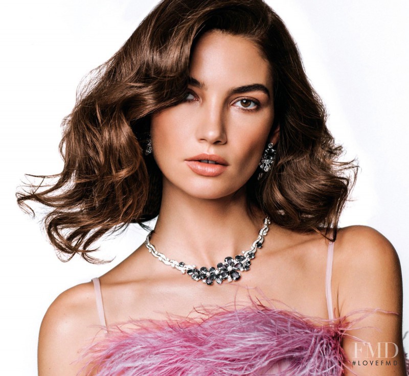 Lily Aldridge featured in Angel on Earth, March 2017
