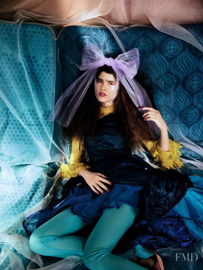 Alexandra Maria Micu featured in Draped in Colours, April 2017
