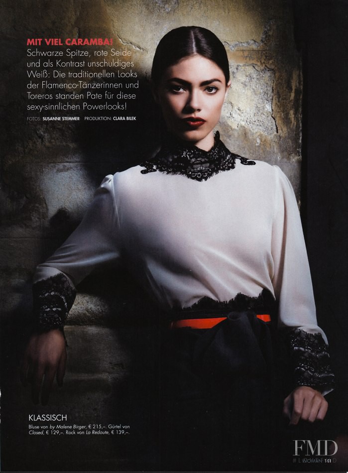 Klara Vrtalova featured in Viva Carmen, September 2011