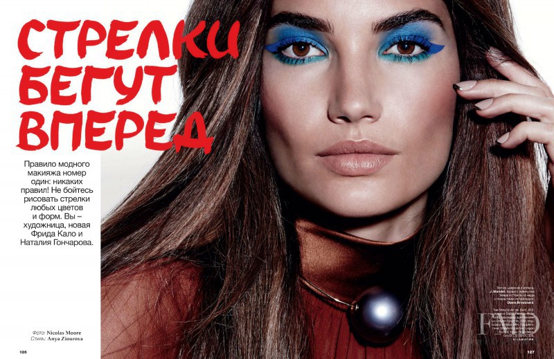 Lily Aldridge featured in Lily Aldridge, October 2014