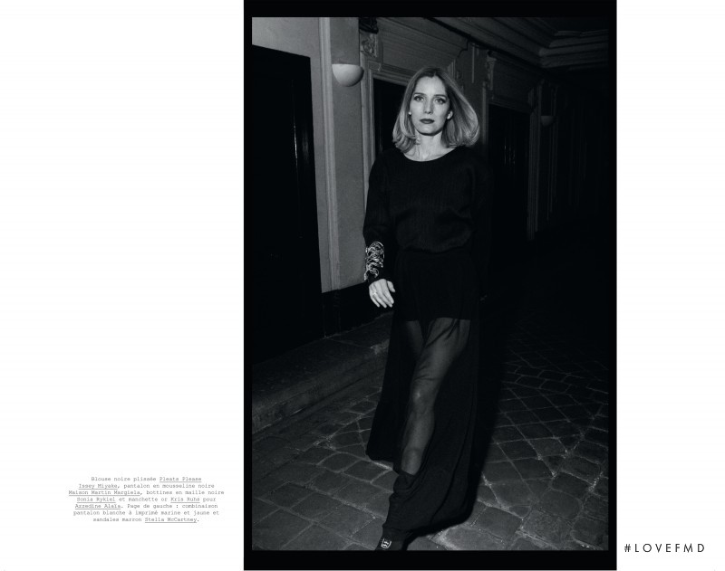 Lucie de la Falaise featured in A Land Of Contrast, March 2012