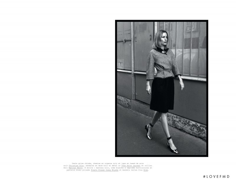 Lucie de la Falaise featured in A Land Of Contrast, March 2012