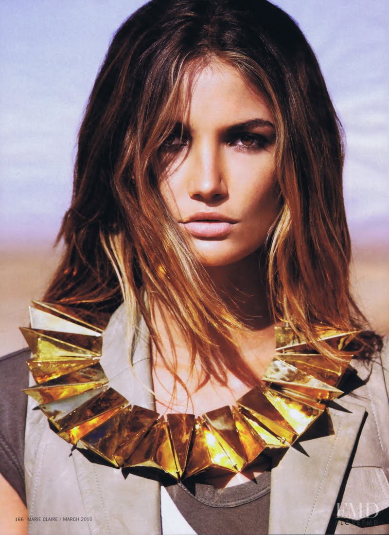 Lily Aldridge featured in Military Tactics, March 2010