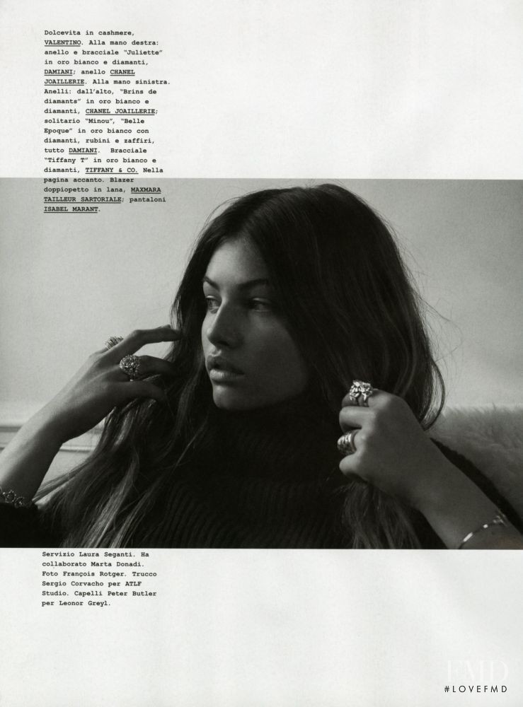 Thylane Blondeau featured in Likes Generazione Z, September 2016