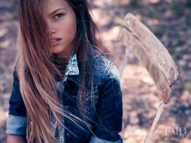 Thylane Blondeau featured in Poco Indio Y Mucho Vaquero, September 2012