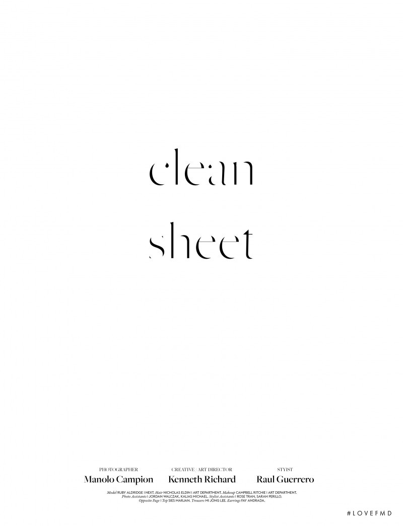 Clean Sheet, February 2017