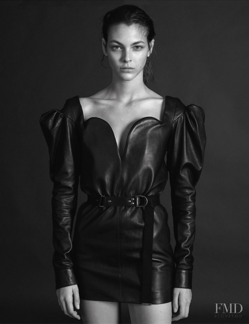 Vittoria Ceretti featured in This is Anthony Vaccarello for Saint Laurent, February 2017