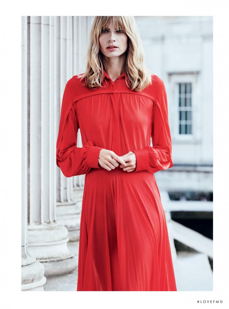 Julia Stegner featured in The Woman In Red, April 2017