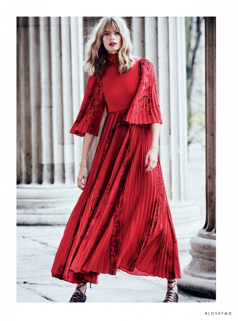 Julia Stegner featured in The Woman In Red, April 2017