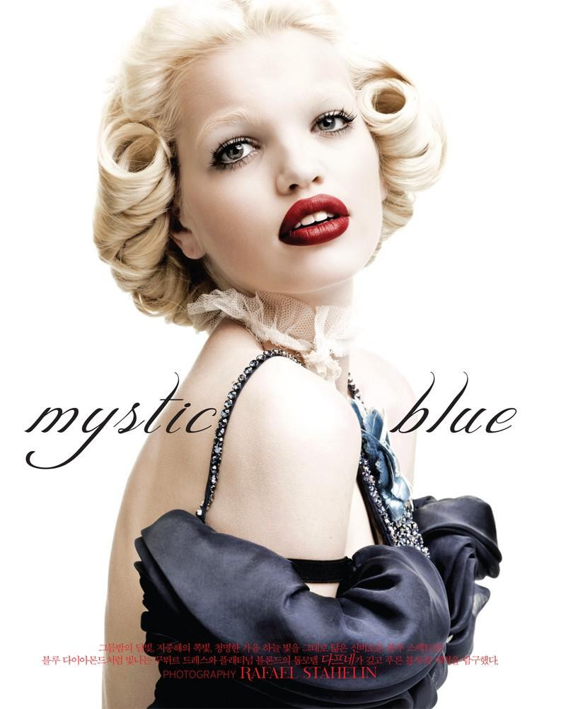 Daphne Groeneveld featured in Mystic Blue, April 2012