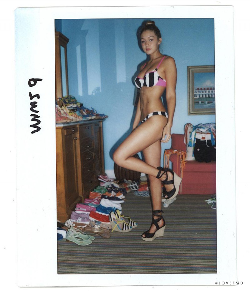 Gigi Hadid featured in Gigi Hadid Polaroids, February 2014