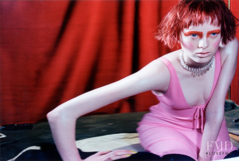 Karen Elson featured in Buried Secrets, February 1997