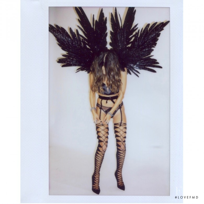 Alessandra Ambrosio featured in Victoria\'s Secret Fittings: Part 4, Dark Angel, February 2015