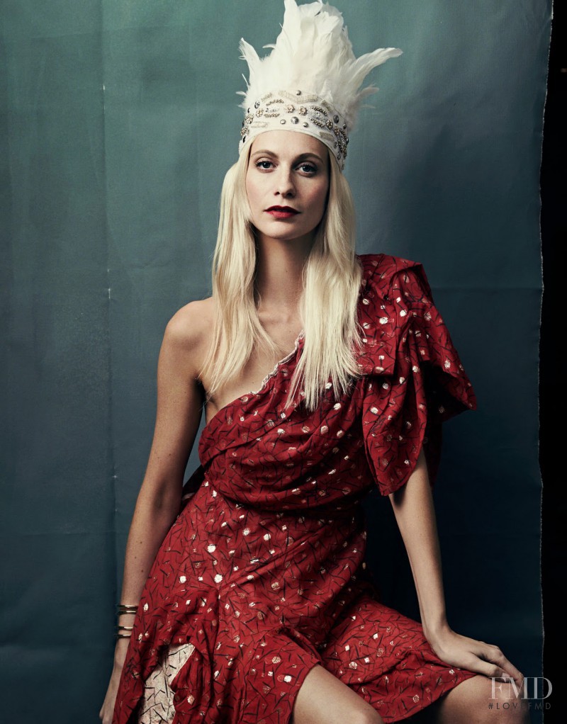 Poppy Delevingne featured in We Are Family, February 2017