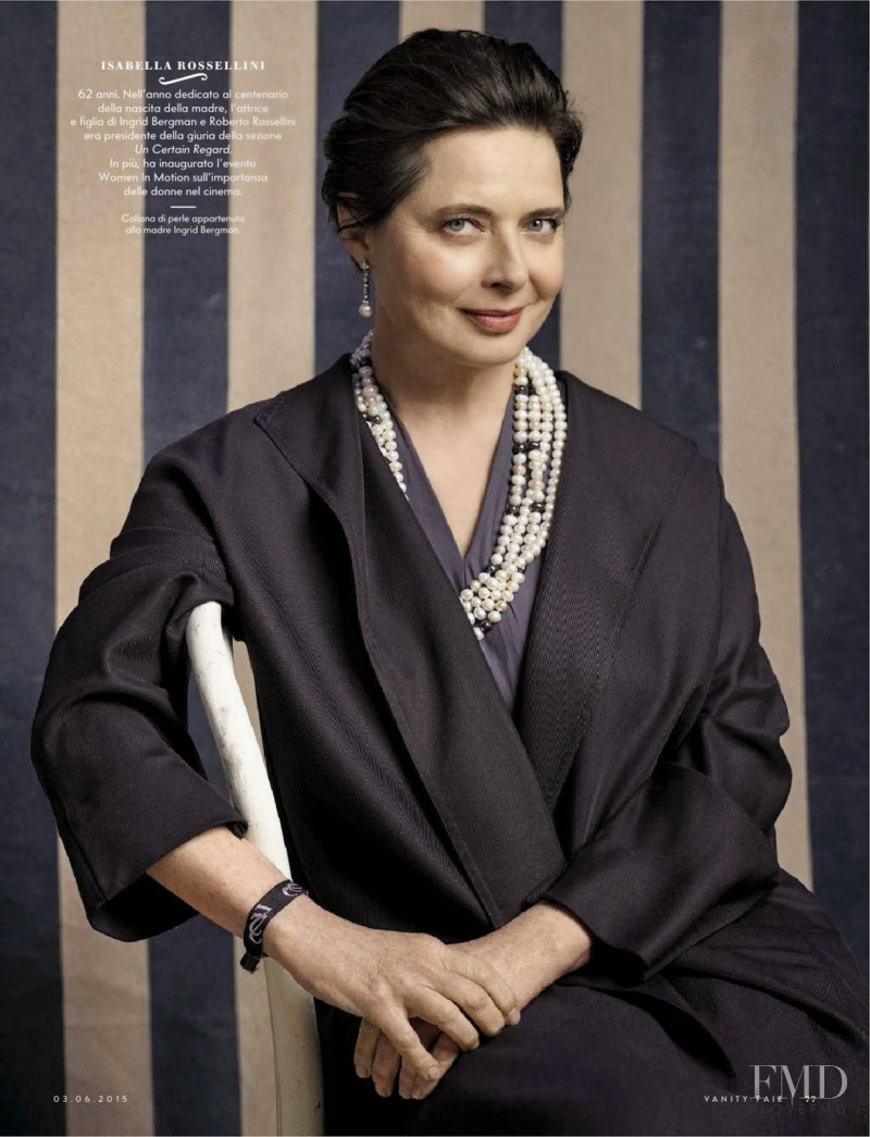 Isabella Rossellini featured in Celebs at Cannes, June 2015