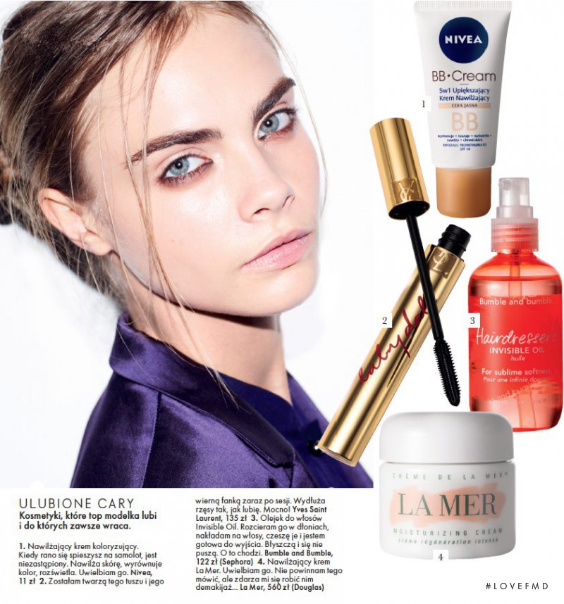 Cara Delevingne featured in Cary, January 2014