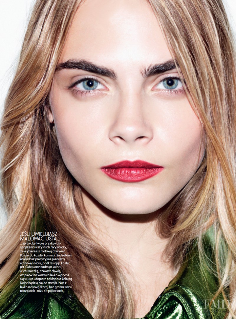 Cara Delevingne featured in Cary, January 2014