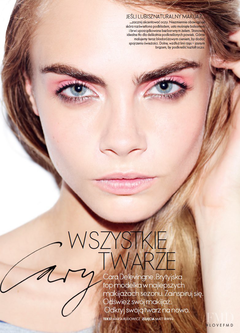 Cara Delevingne featured in Cary, January 2014