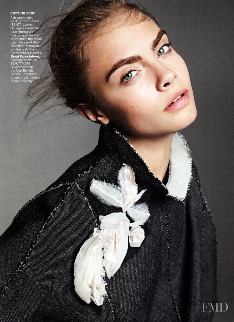 Cara Delevingne featured in "What To Wear Where: Depth of Field, October 2013