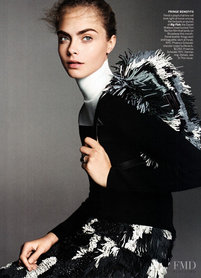 Cara Delevingne featured in "What To Wear Where: Depth of Field, October 2013