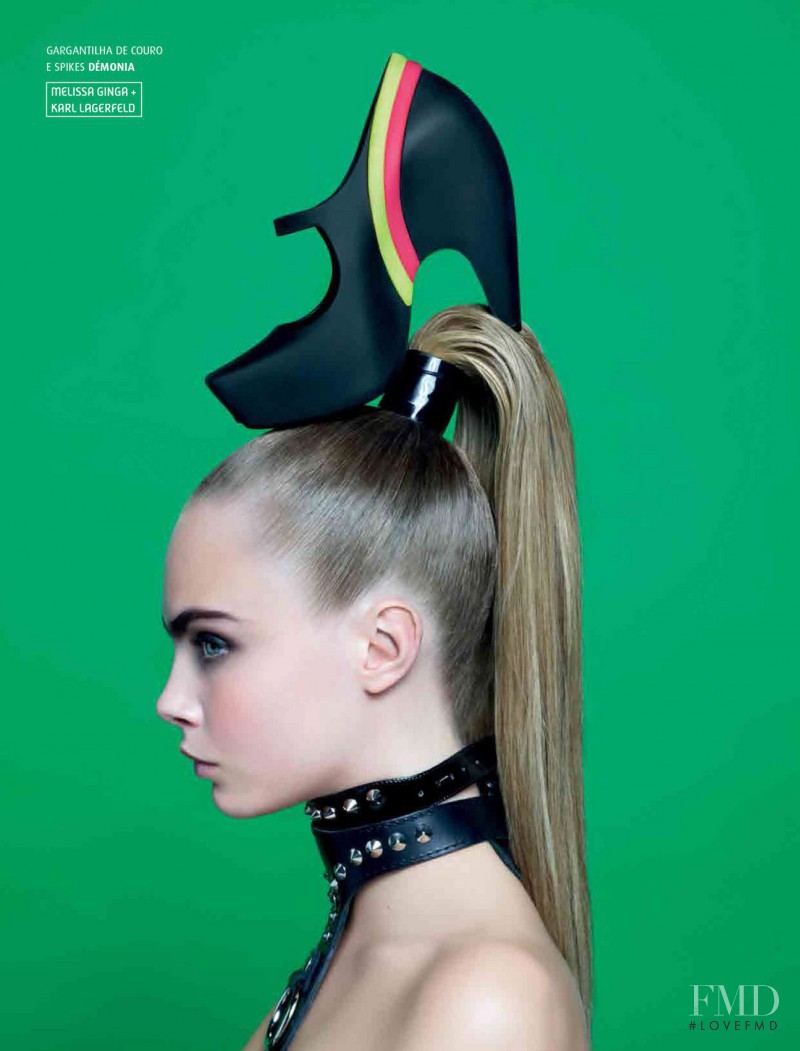 Cara Delevingne featured in Plastic Dreams, April 2013