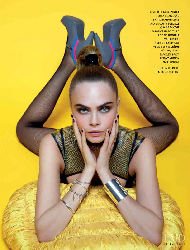 Cara Delevingne featured in Plastic Dreams, April 2013