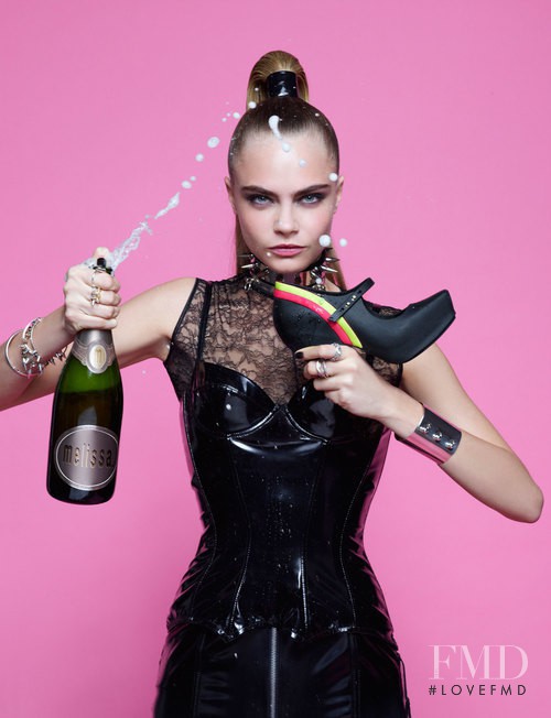 Cara Delevingne featured in Plastic Dreams, April 2013
