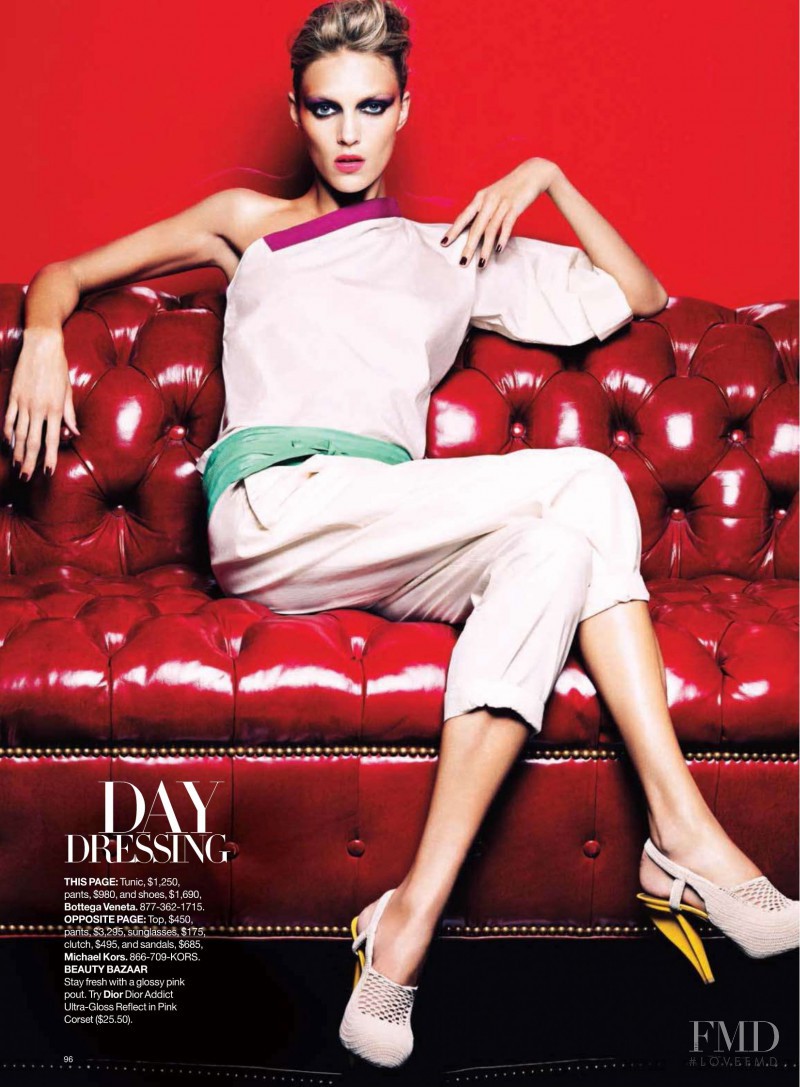 Anja Rubik featured in Hits From The Collections, January 2010