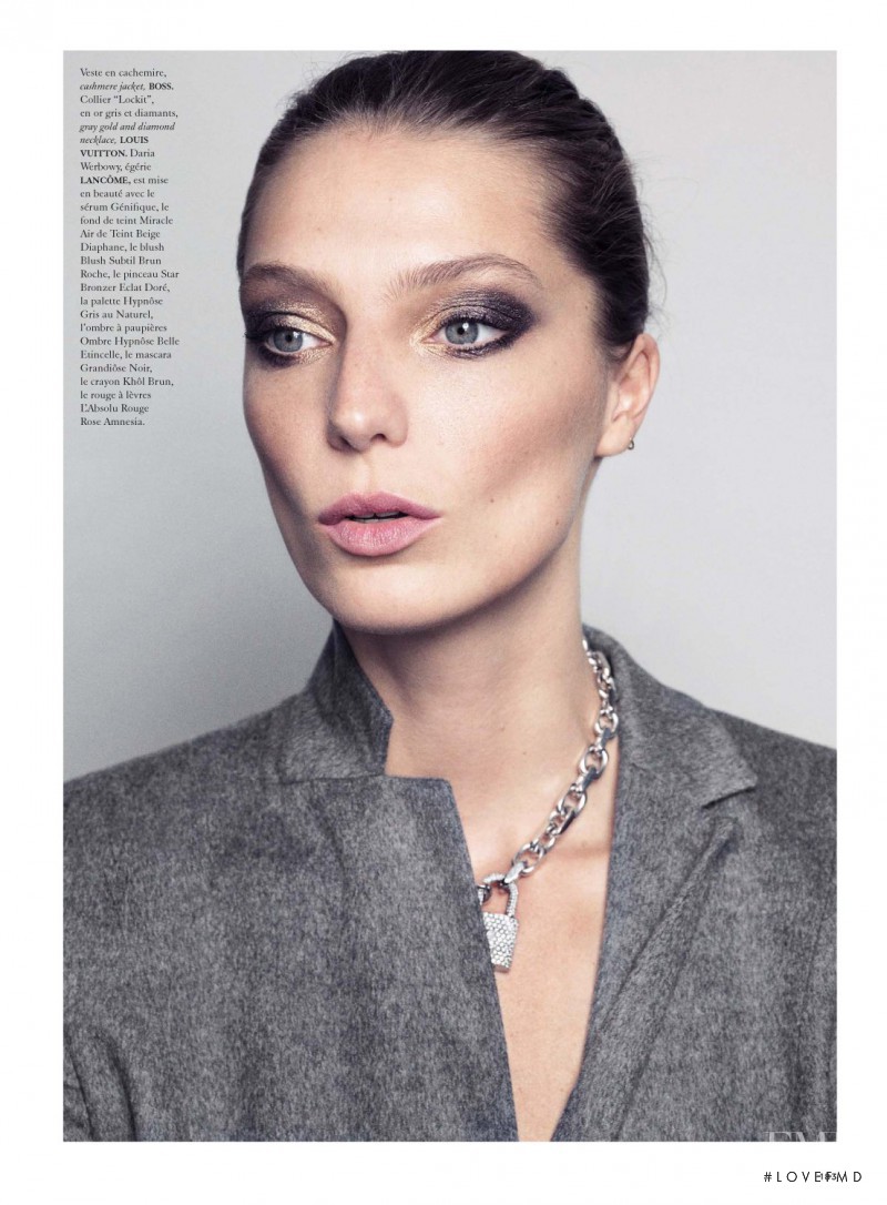 Daria Werbowy featured in Daria, December 2014