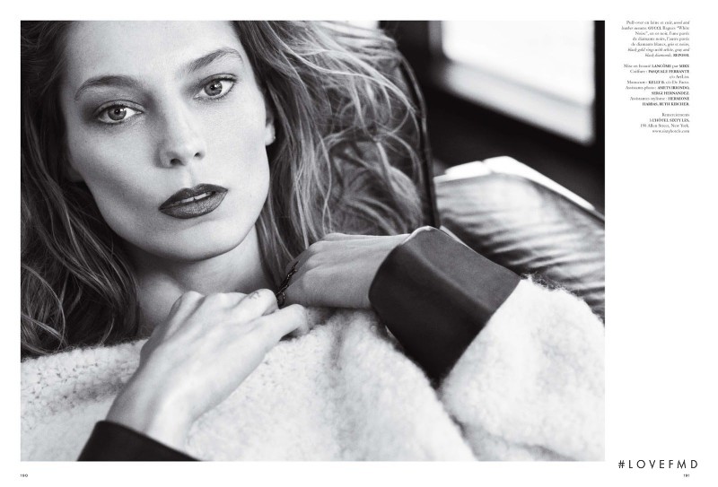 Daria Werbowy featured in Daria, December 2014